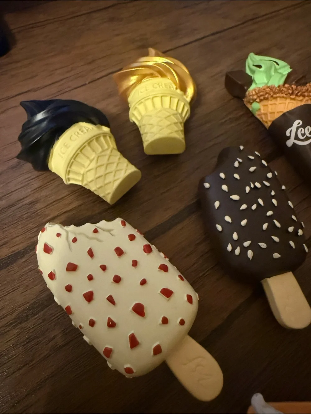 Ice Cream Novelty Kitchen Magnets - Multicolor Decorative Set